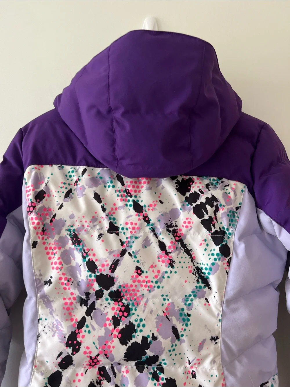 Spyder Atlas Synthetic Down Ski Jacket Purple Size 10